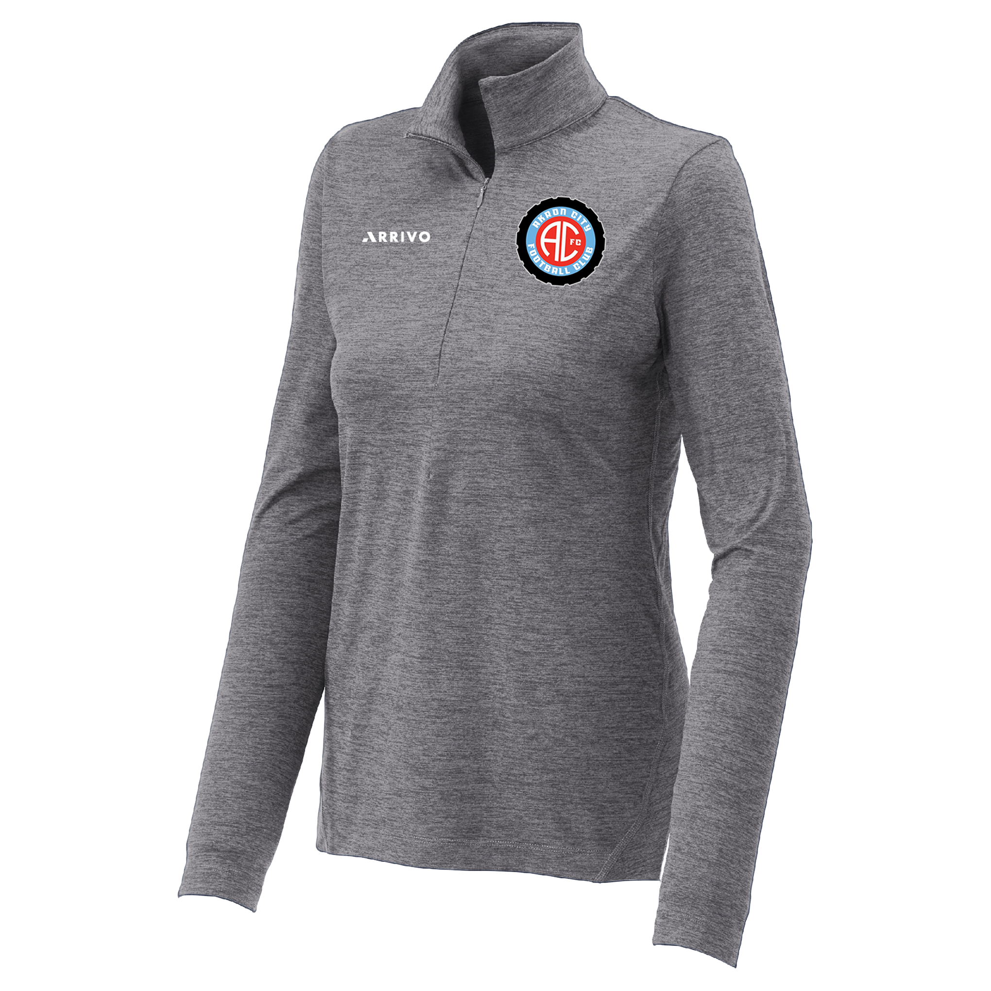 Akron City FC Arrivo Ladies Adaptive Performance 1/4 Zip