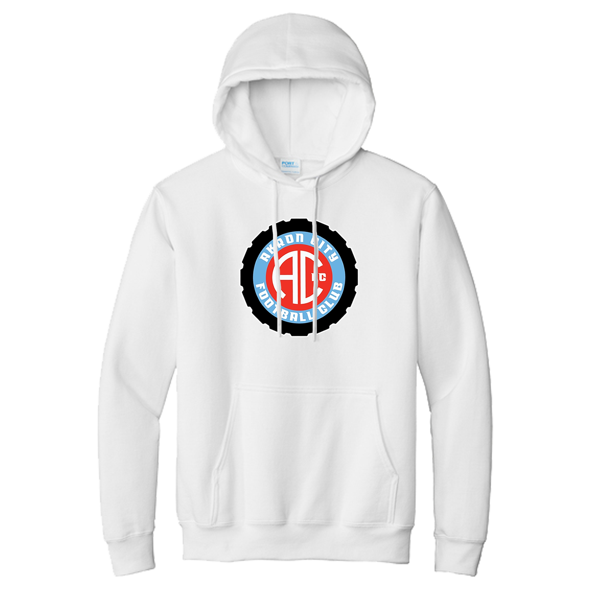 Akron City FC Fleece Pullover Hooded Sweatshirt